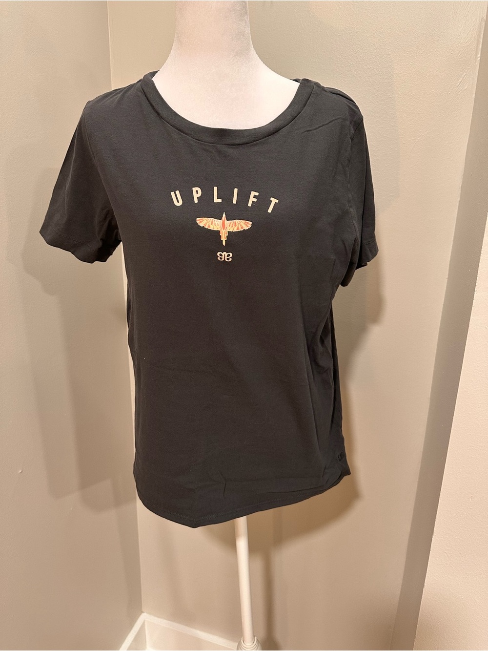 Albion Fit UPLIFT Short Sleeve Crewneck Tee - Black